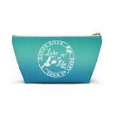 ***2 SIDED***  Accessory Pouch (T-bottom) - Relax You're on Lake Time - HRCL LL