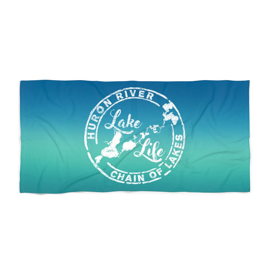 Beach Towel - HRCL Lake Life Logo - HRCL LL