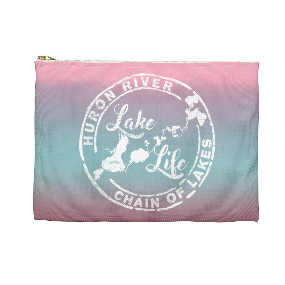 Accessory Pouch (Flat Bottom) - HRCL Lake Life Logo