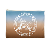 ***2 SIDED***  Accessory Pouch (Flat Bottom) - What Happens on the Lake - HRCL LL