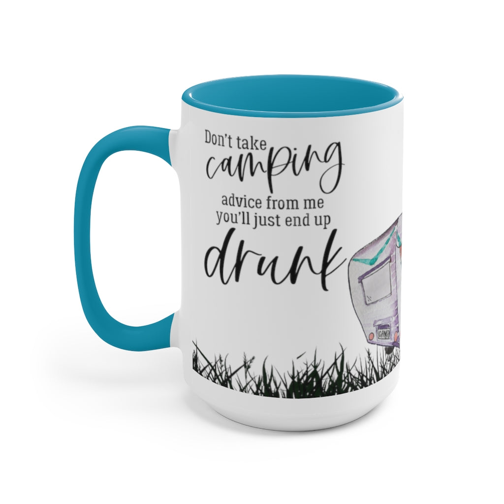 Camping Advice - 15oz Mug