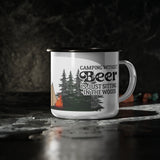 Camping Without Beer Camp Mug