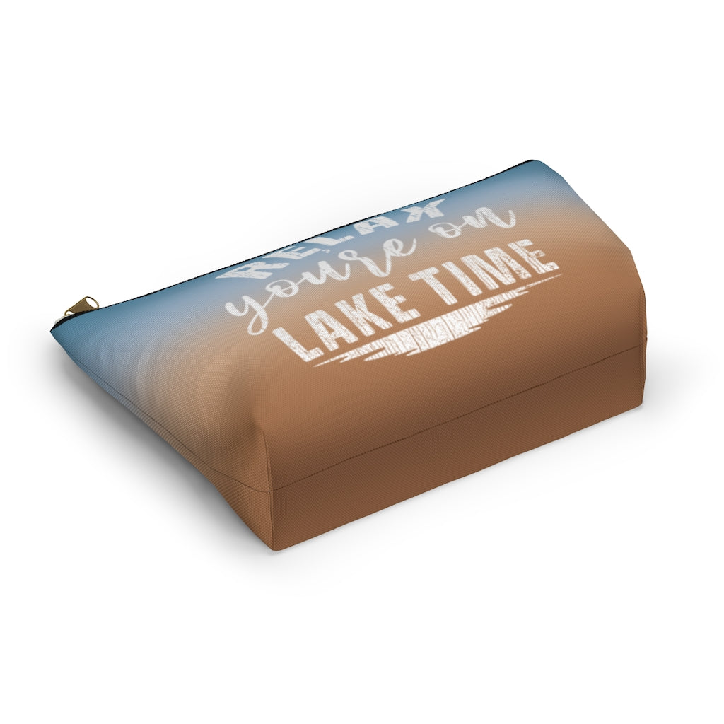 Accessory Pouch (T-bottom) - Relax You're on Lake Time - HRCL LL