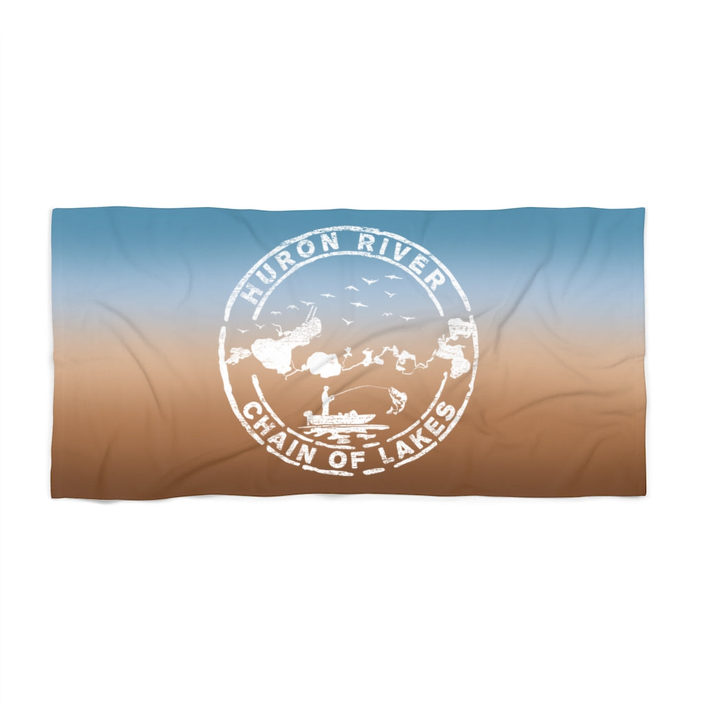 Beach Towel - HRCL Fishing Logo - HRCL FL