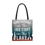 Beach Bag - What Happens on the Lake - HRCL LL