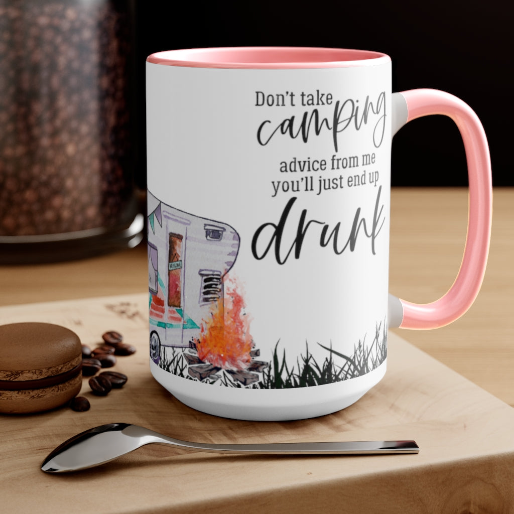 Camping Advice - 15oz Mug