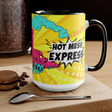 Hot Mess Express Pop Art 15oz Mug
