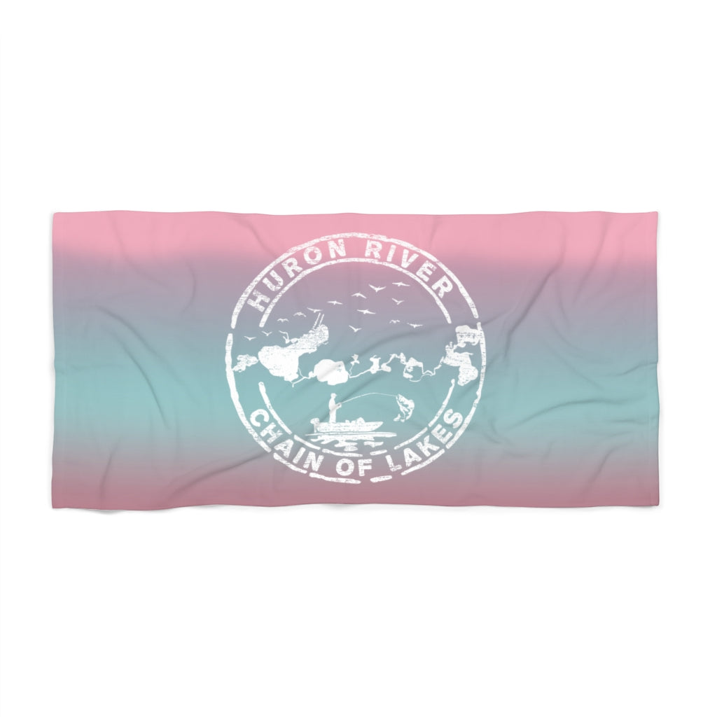 Beach Towel - HRCL Fishing Logo - HRCL FL