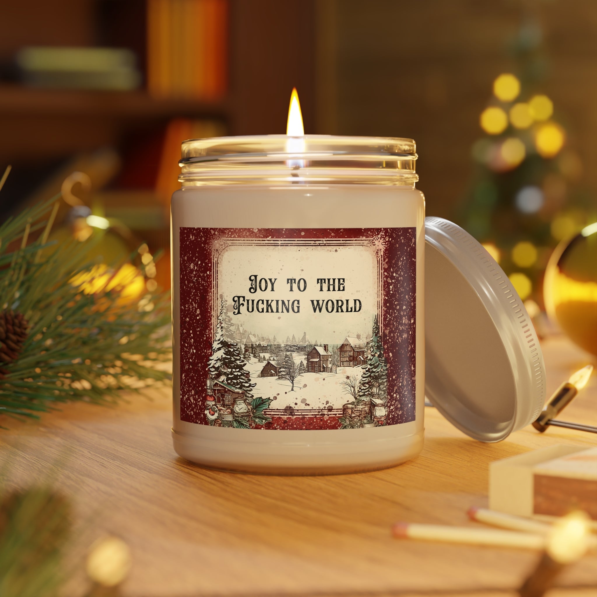 Joy To The Fucking World - Scented Candles, 9oz