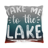 ***2 SIDED***  Outdoor Pillows - Take Me to the Lake - HRCL LL