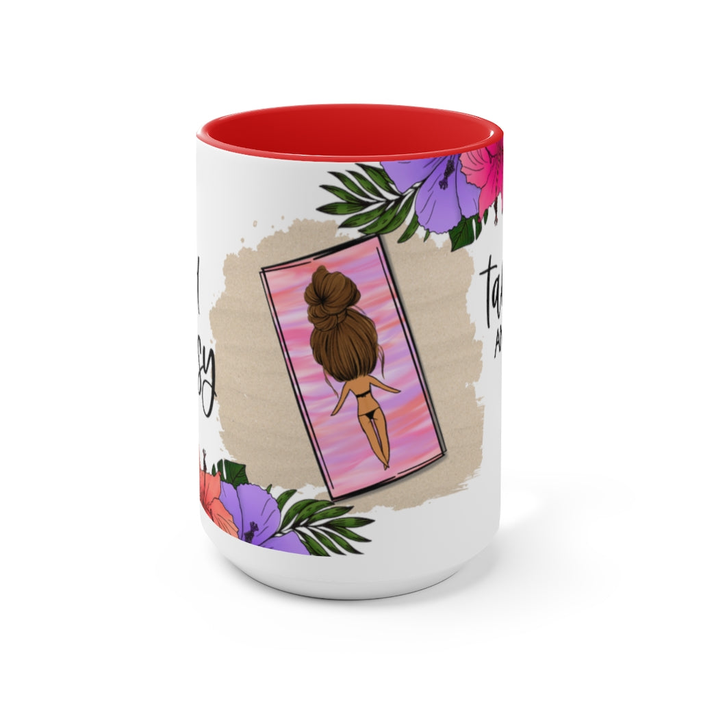 Tanned and Tipsy 15oz  Mug