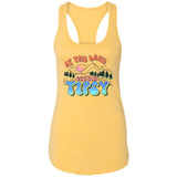 ***2 SIDED***  At the Lake Gettin' Tipsy HRCL LL 2 Sided NL1533 Ladies Ideal Racerback Tank