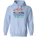At the Lake Gettin' Tipsy HRCL LL 2 Sided G185 Pullover Hoodie