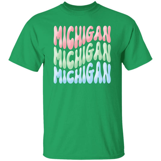 Michigan - Pastel Colors G500 5.3 oz. T-Shirt