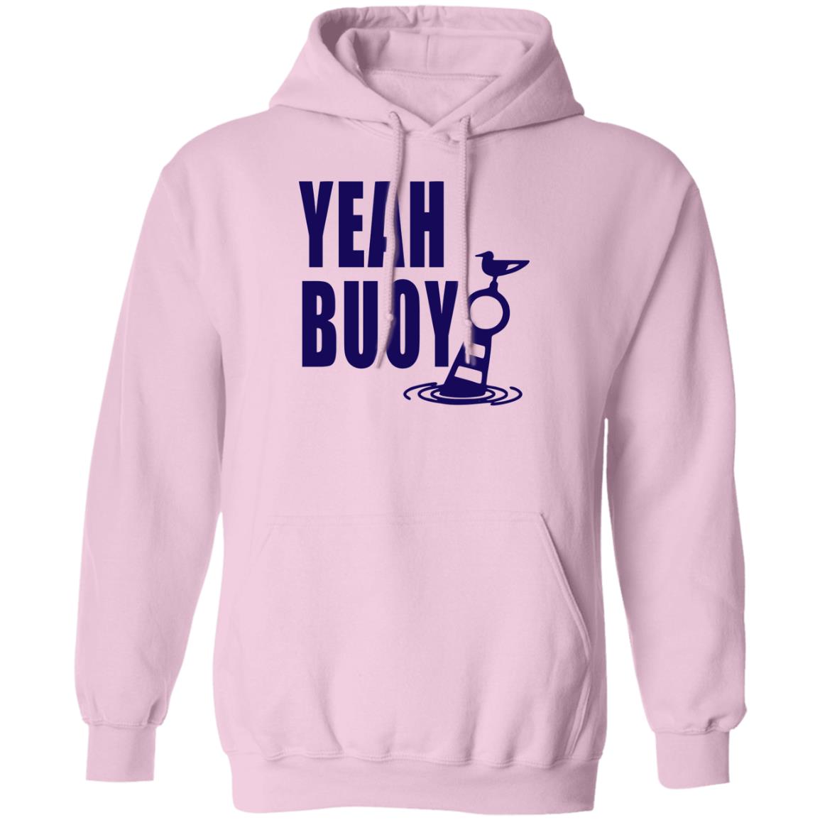 ***2 SIDED***  HRCL FL - Navy Yeah Buoy 2 Sided G185 Pullover Hoodie