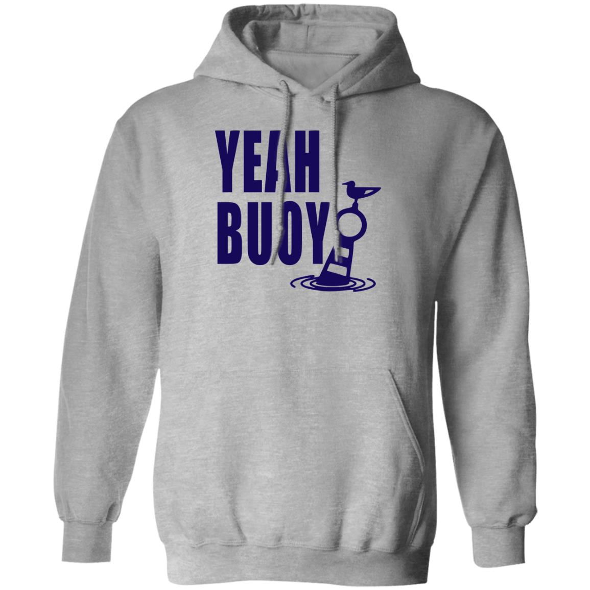 ***2 SIDED***  HRCL FL - Navy Yeah Buoy 2 Sided G185 Pullover Hoodie