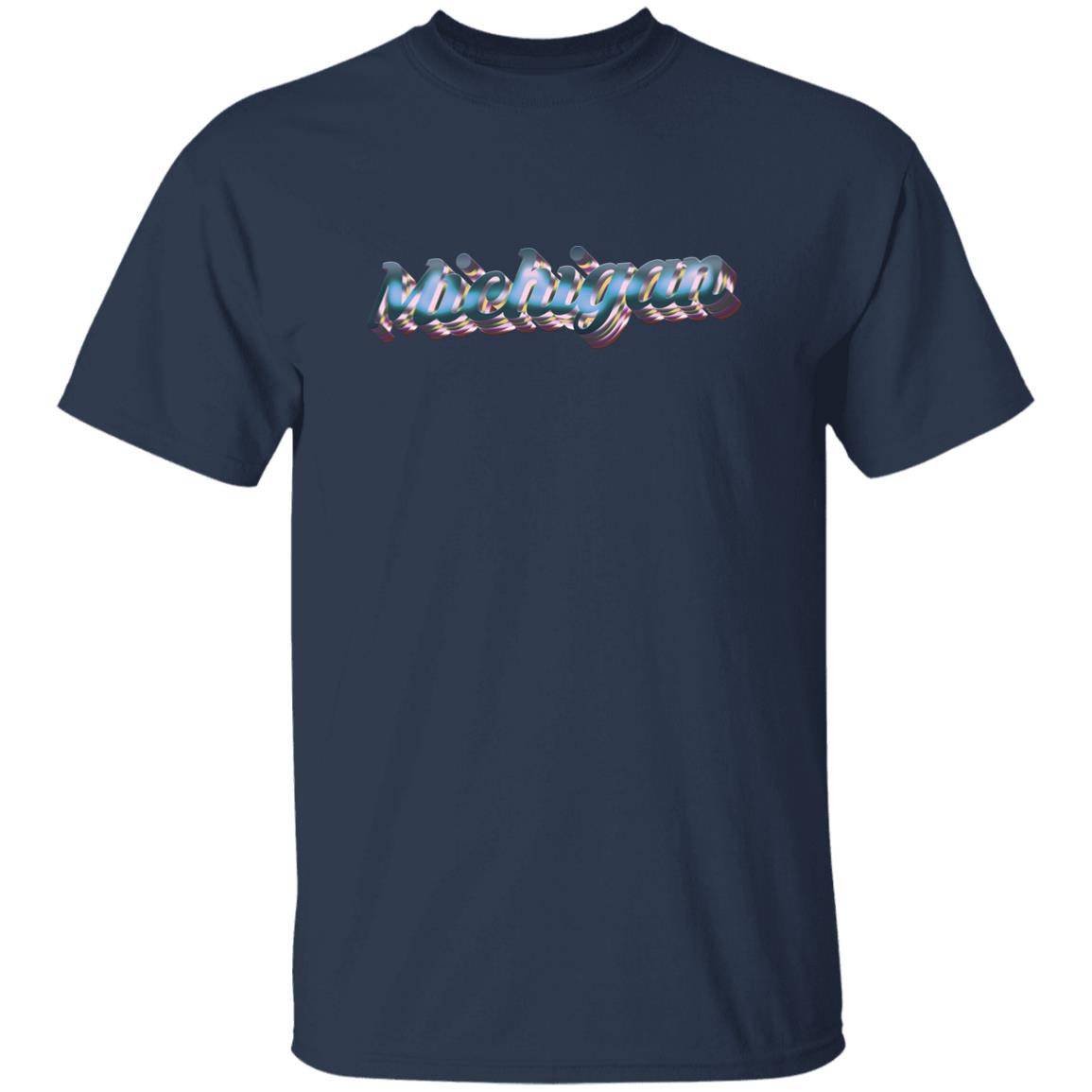 Michigan 2 G500B Youth 5.3 oz 100% Cotton T-Shirt