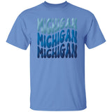 Michigan - Blues  Colors G500 5.3 oz. T-Shirt