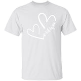 Michigan Hearts - White G500 5.3 oz. T-Shirt