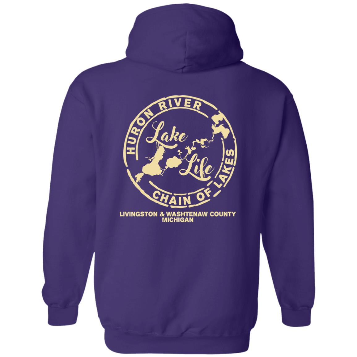 ***2 SIDED***  Lake Babe HRCL LL 2 Sided G185 Pullover Hoodie