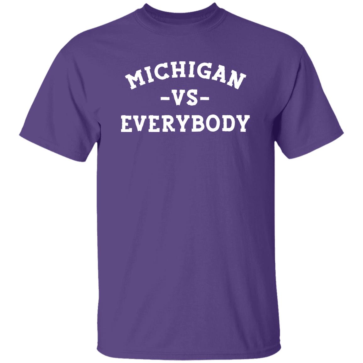 Michigan VS Everybody - White G500 5.3 oz. T-Shirt