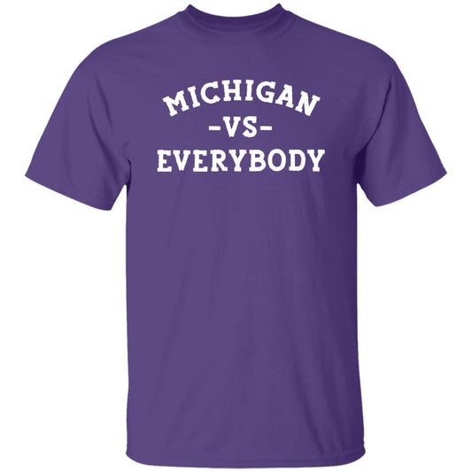 Michigan VS Everybody - White G500 5.3 oz. T-Shirt