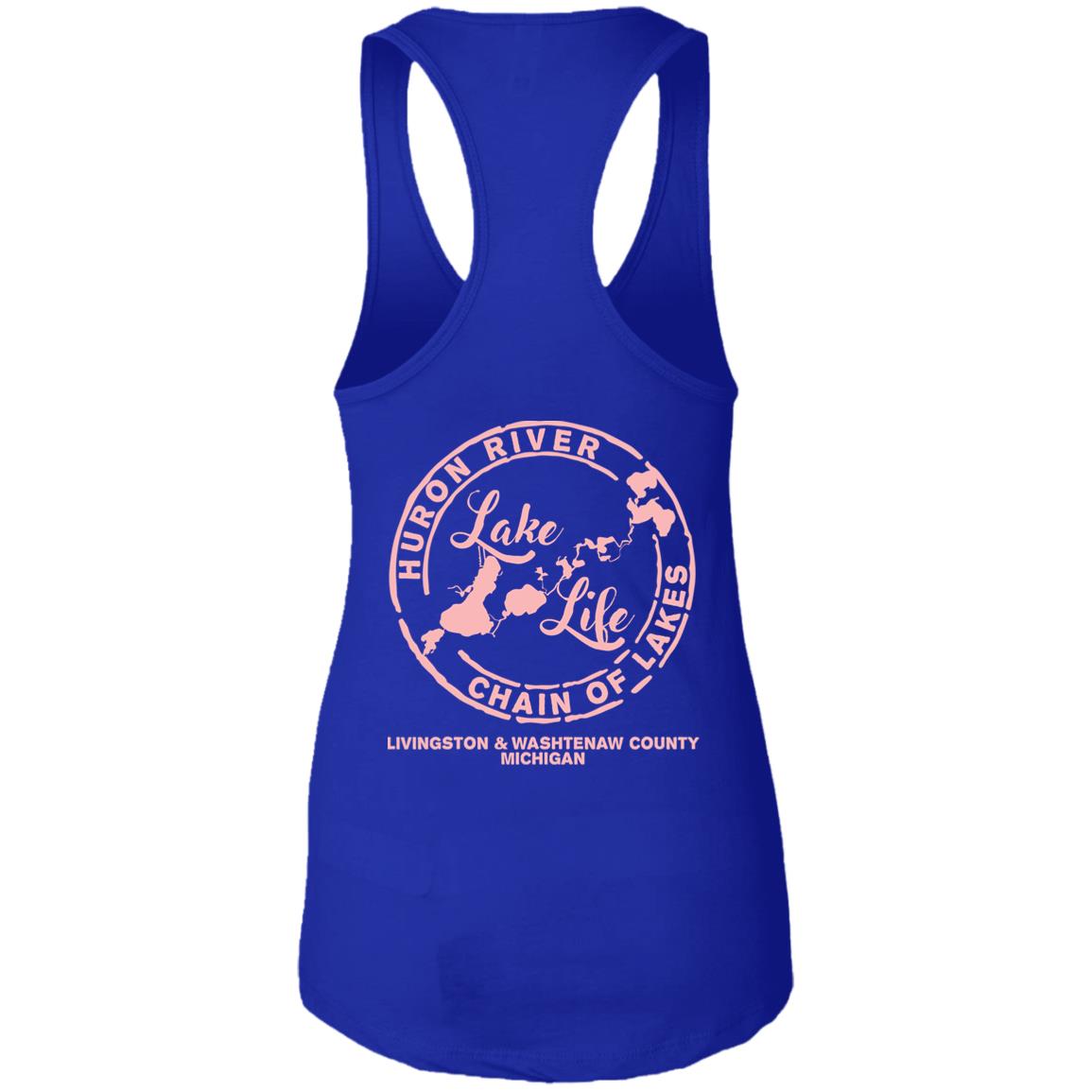 Lake Bum HRCL LL 2 Sided NL1533 Ladies Ideal Racerback Tank