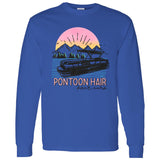 Pontoon Hair HRCL LL 2 Sided G540 LS T-Shirt 5.3 oz.