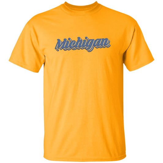 Michigan 1 G500B Youth 5.3 oz 100% Cotton T-Shirt