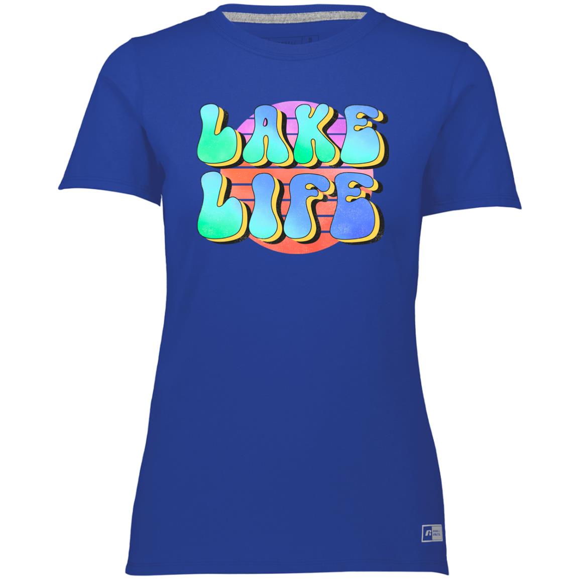 Lake Life  HRCL LL 2 Sided 64STTX Ladies’ Essential Dri-Power Tee