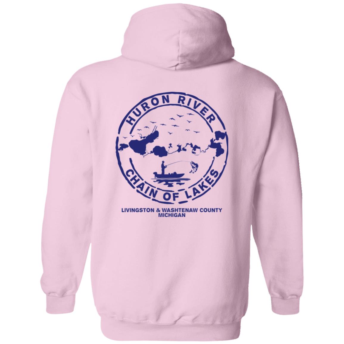 ***2 SIDED***  HRCL FL - Navy Rock Out with your Prop Out - 2 Sided G185 Pullover Hoodie