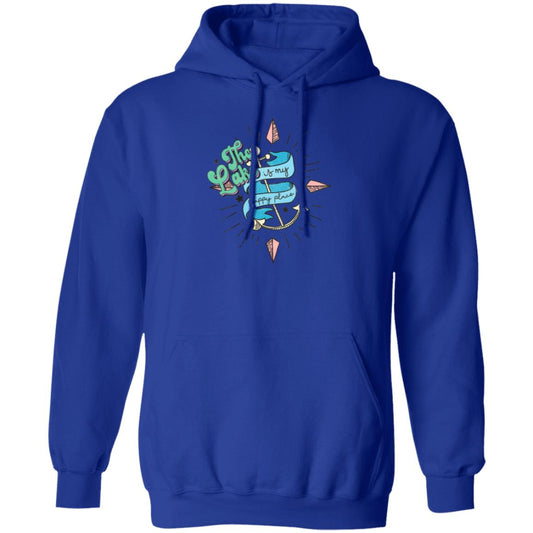 ***2 SIDED***  The Lake is My Happy Place HRCL LL 2 Sided G185 Pullover Hoodie