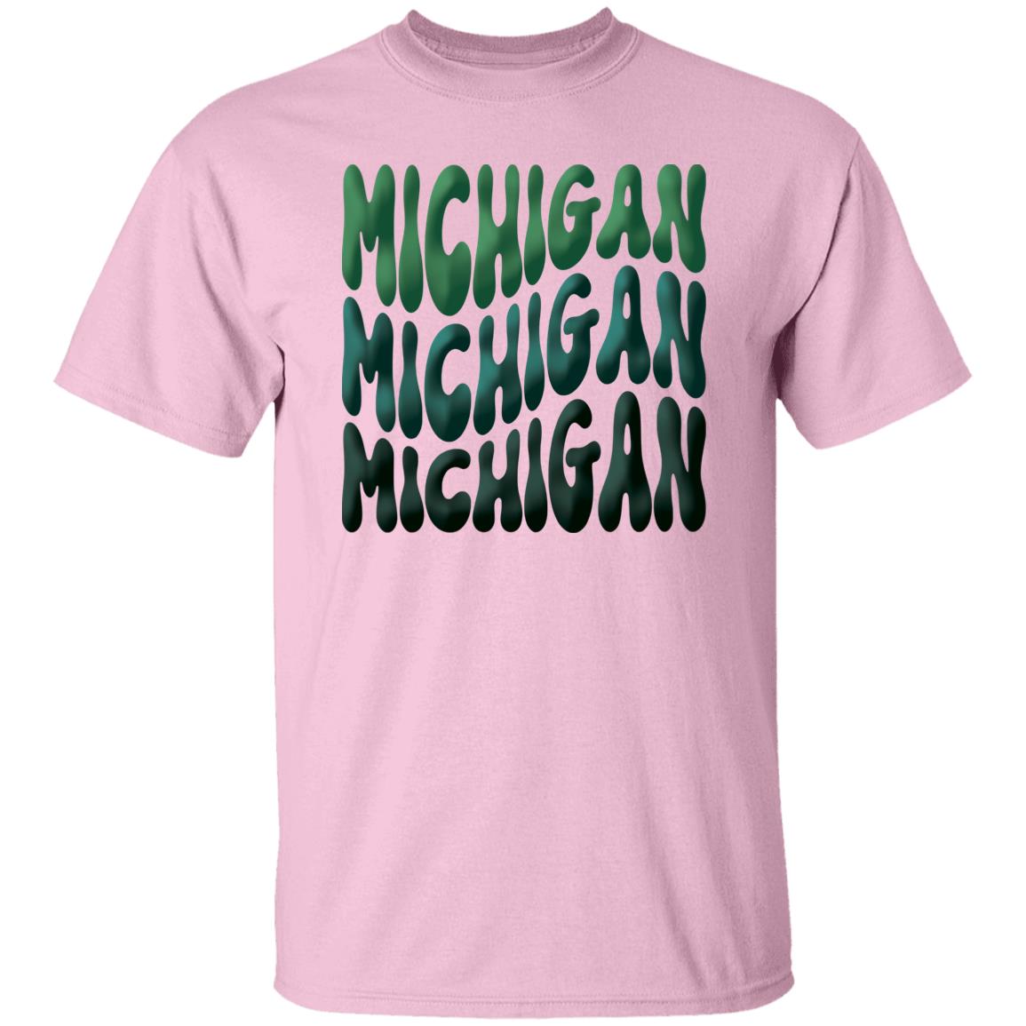 Michigan - Green Colors G500 5.3 oz. T-Shirt