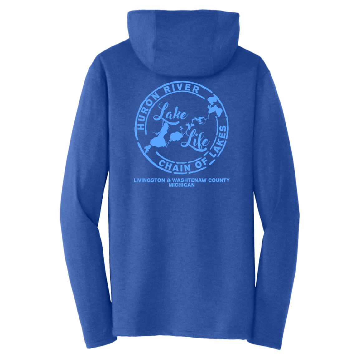 At the Lake Gettin' Tipsy HRCL LL 2 Sided DM139 Triblend T-Shirt Hoodie