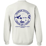 HRCL FL - Navy Don't Be A Wanker - 2 Sided G180 Crewneck Pullover Sweatshirt