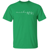 Michigan Girl - White G500 5.3 oz. T-Shirt