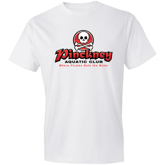 Pinckney Aquatic Club - B, W & R, 980 Lightweight T-Shirt 4.5 oz