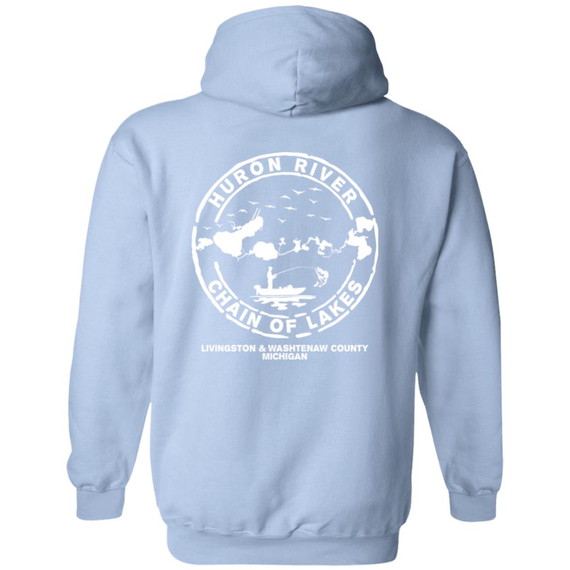 HRCL FL - Boats N Hoes - 2 Sided G185 Pullover Hoodie