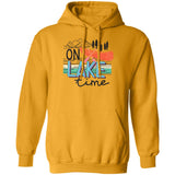 On Lake Time HRCL LL 2 Sided G185 Pullover Hoodie