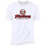Pinckney Aquatic Club - B, W & R, NL3600 Premium Short Sleeve T-Shirt