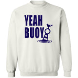 ***2 SIDED***  HRCL FL - Navy Yeah Buoy 2 Sided G180 Crewneck Pullover Sweatshirt