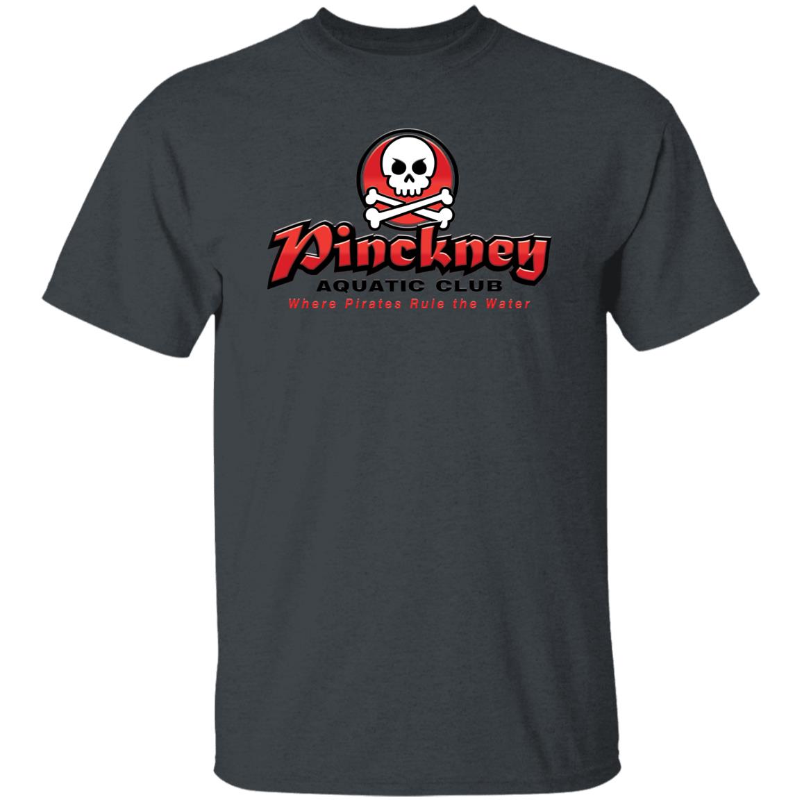 Pinckney Aquatic Club - B, W & R, G500 5.3 oz. T-Shirt