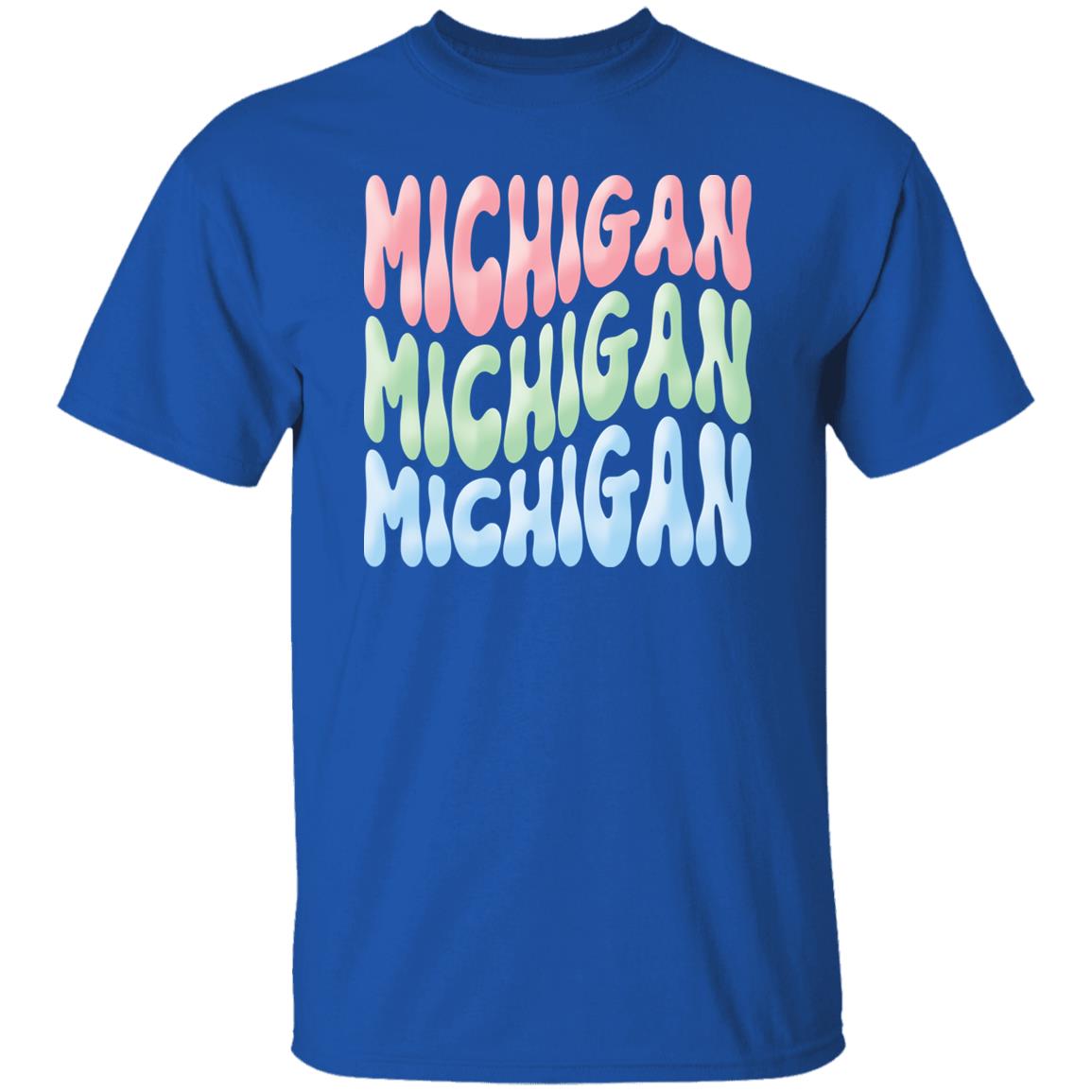 Michigan - Pastel Colors G500 5.3 oz. T-Shirt