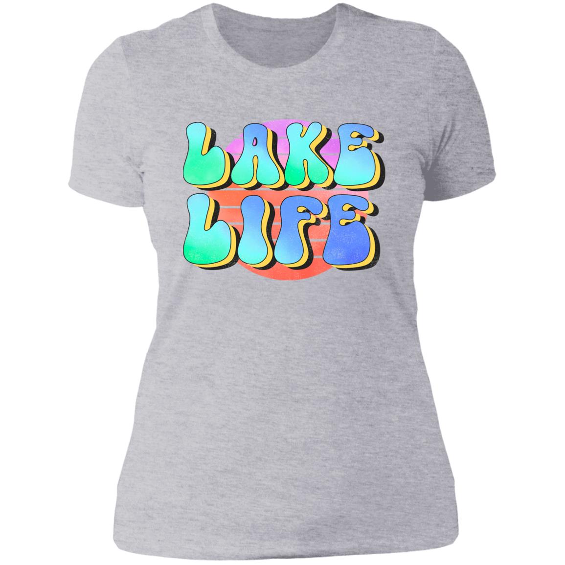 Lake Life  HRCL LL 2 Sided NL3900 Ladies' Boyfriend T-Shirt