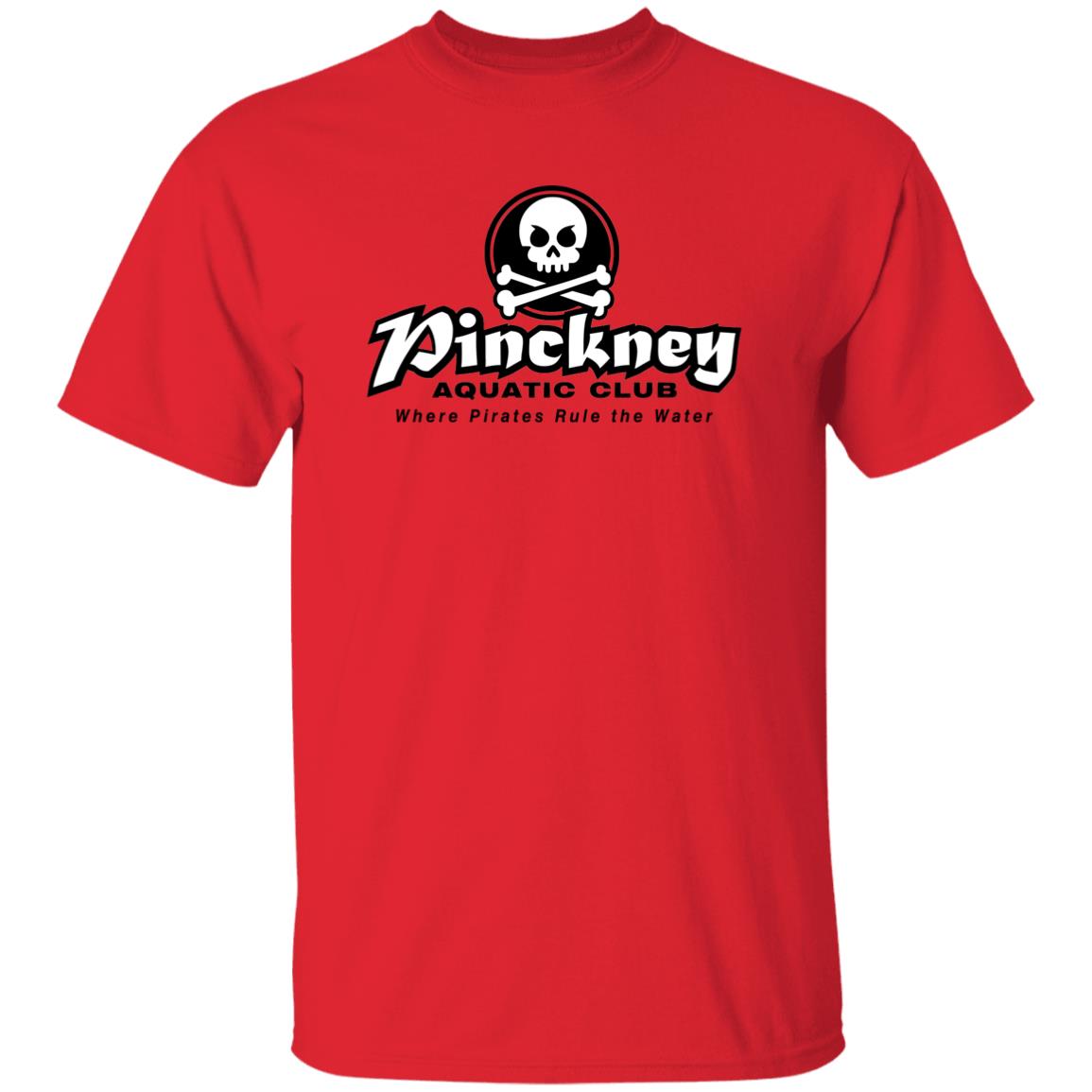 Pinckney Aquatic Club- B & W, G500B Youth 5.3 oz 100% Cotton T-Shirt