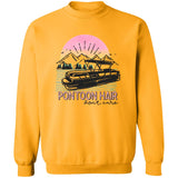 ***2 SIDED***  Pontoon Hair HRCL LL 2 Sided G180 Crewneck Pullover Sweatshirt