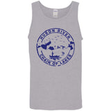 HRCL Fishing Logo Navy - G520 Cotton Tank Top 5.3 oz.