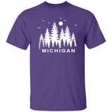 Michigan Pintrees - White G500 5.3 oz. T-Shirt