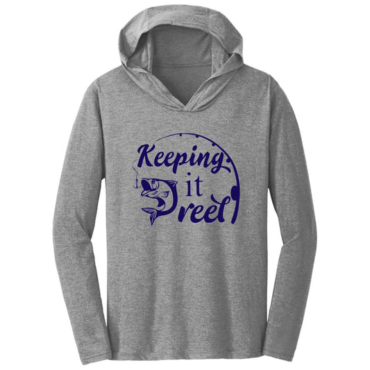 HRCL FL - Keeping it Reel - 2 Sided DM139 Triblend T-Shirt Hoodie