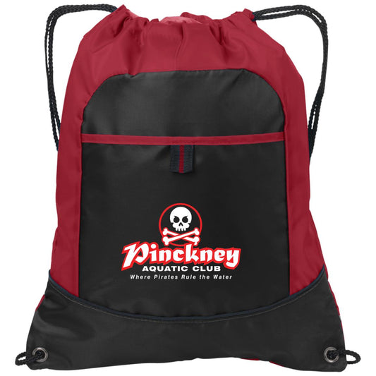 Pinckney Aquatic Club-R & W, BG611 Pocket Cinch Pack